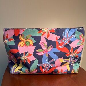 J. McLaughlin Floral Multicolor Women's Travel Bag or Lingerie Pouch